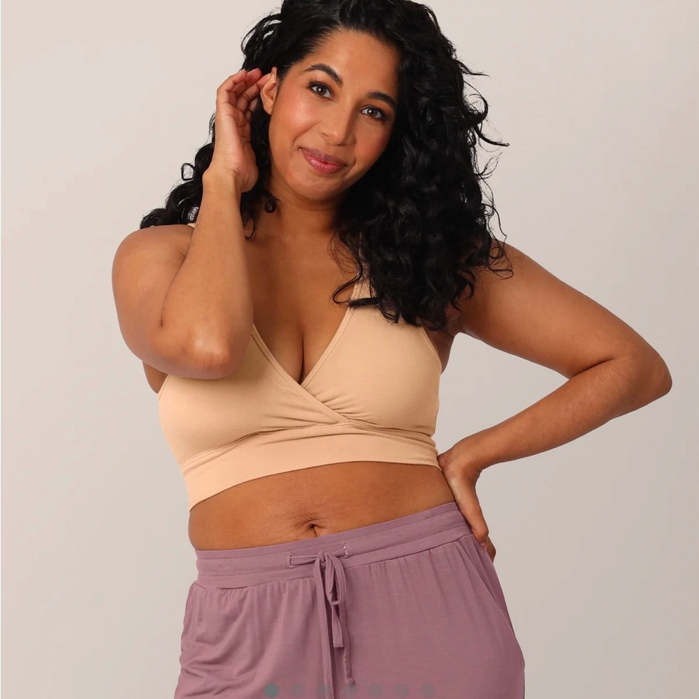 NWOT French Terry Nursing Bra